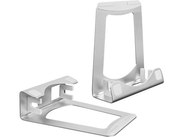 Mount-It! Vertical Laptop Stand - Aluminum 2 in 1 Riser for Desk MacBook Air and Pro Holder