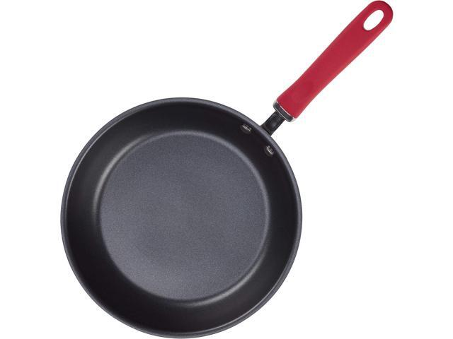 Rachael Ray Create Delicious Deep Hard Anodized Nonstick Frying Pan Set / Skillet Set - 9.5 Inch and 11.75 Inch, Gray