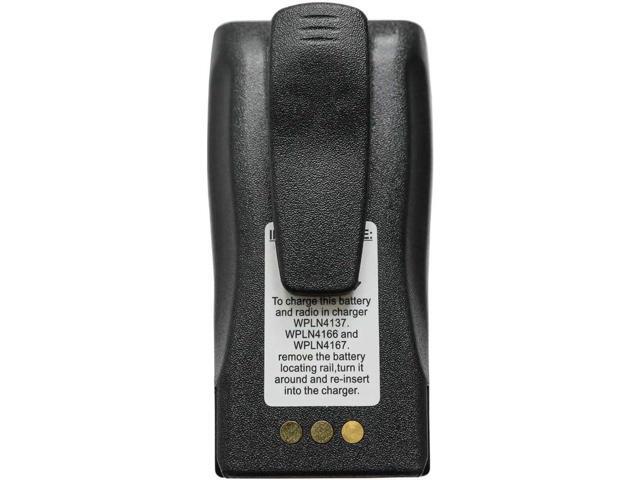 Teseko NNTN4851 NNTN4851A NNTN4496 NNTN4497AR NNTN4970A 7.2V 2200mAh Ni-MH Two-Way Radio Battery Replacement for Motorola CP040 CP140 CP150 CP160...