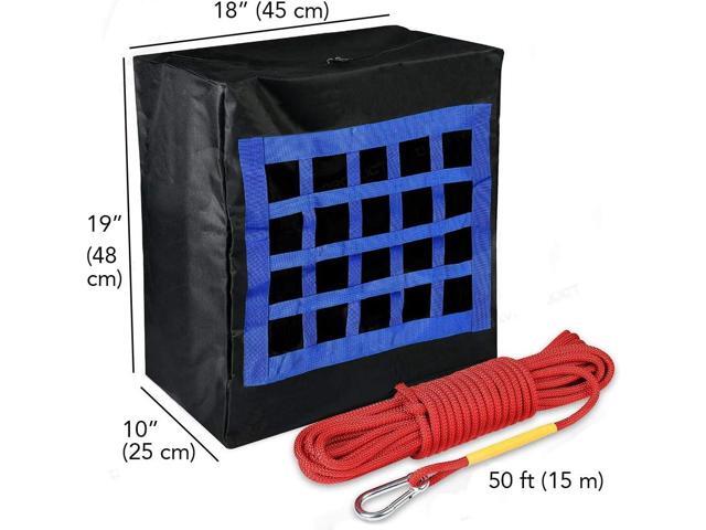 ISOP Fire Evacuation Device for Pets up to 55 Pounds - Compact Safety Equipment - Rope 50 Feet Incl. - Emergency Survival Kit for Animals (Medium...