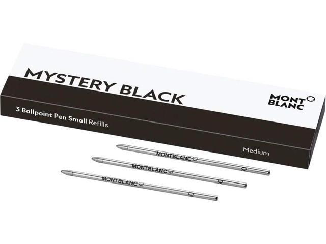 Montblanc Ballpoint Pen Refills Small Mystery Black 116193 Refill Cartridges for Meisterstück Hommage à W. A. Mozart and Augmented Paper Ball Pens ...
