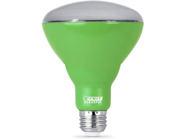 Feit Electric - BR30/GROW/LEDG2 Full Spectrum LED 65W Equivalent BR30 Non-Dimmable Hydro Grow Light Bulb