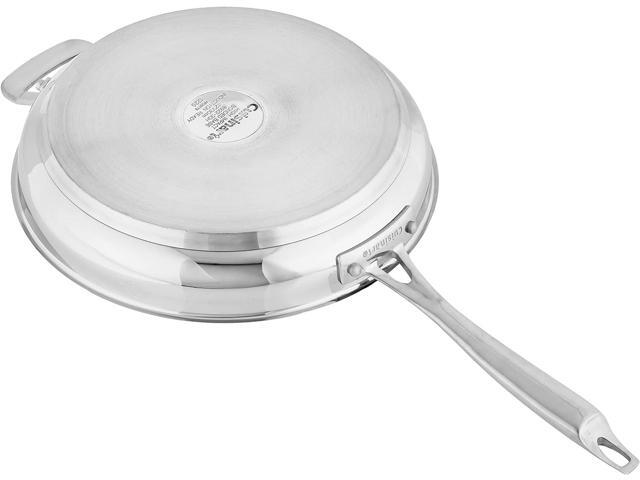 Cuisinart Professional Stainless Skillet with Helper, 12-Inch