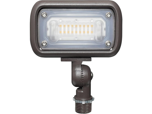 GKOLED 15W Outdoor LED Flood Security Lights, Waterproof Landscape Lighting, 50W PSMH Equivalent, 1370 Lumens, 3000K Warm White, 120-277V, 1/2'...