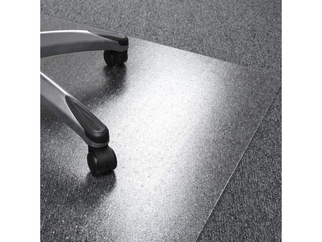 Floortex Exclusive Polycarbonate Rectangular Chair Mat - 48' x 60' for Carpets up to 1/2' (Pack of 1)