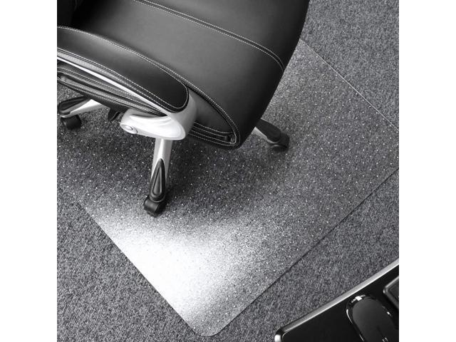 Floortex Exclusive Polycarbonate Rectangular Chair Mat - 48' x 60' for Carpets up to 1/2' (Pack of 1)