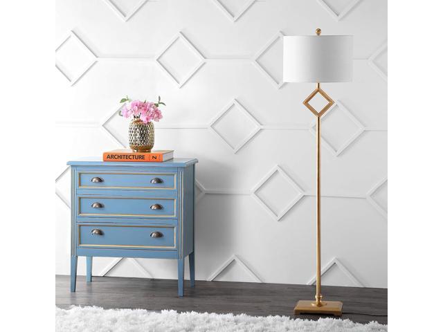 JONATHAN Y JYL3064A Juno 62.5' Metal LED Floor Lamp, Contemporary, Modern, Transitional, Office, Living Room, Family Room, Dining Room, Bedroom,...