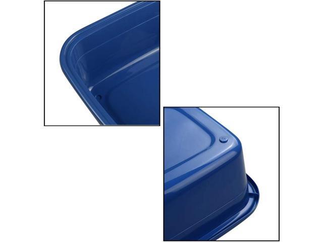 Saedy Plastic Washing Basin, 18 Quart Dishpan, Pack of 2