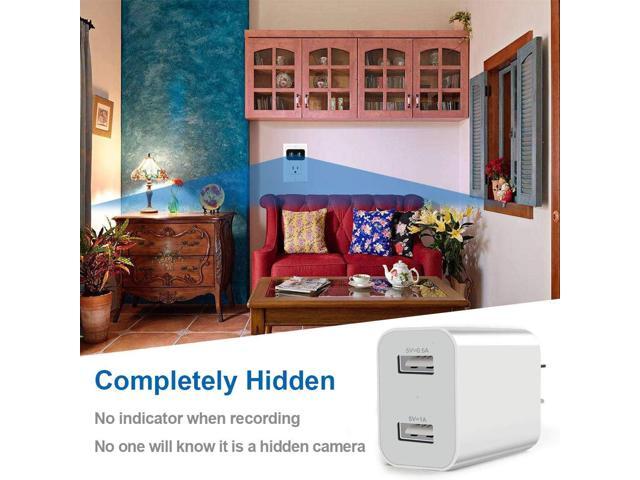 TOQI Spy Camera Wireless Hidden WiFi Camera with Remote Viewing, 2023 Newest Version 1080P HD Nanny Cam/Security Camera Indoor Video Recorder...