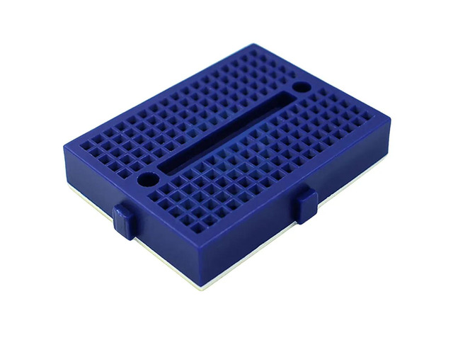 SYB-170 Mini Solderless Prototype Breadboard 170 Holes PCB Bread Board 35x47mm for Small DIY Kits(Blue)
