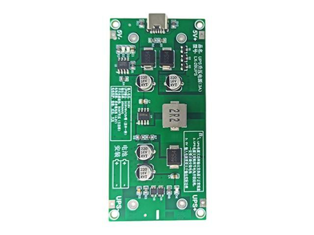 18650 Lithium Battery Charger Module 12V DC Boost Converter Board 15W 27W 36W 3A Fast Charge Type C UPS Power Supply(TYPE C 12V Battery C)