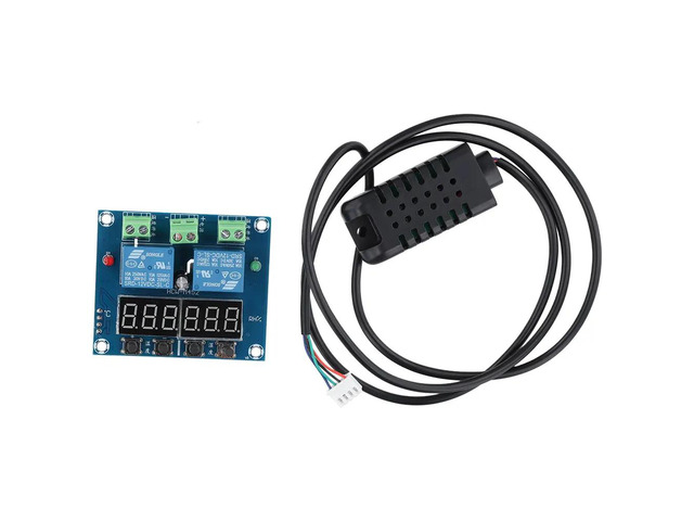 XH-M452 Temperature Humidity Control Module High Precision Dual Output DC 12V 10A Automatic Constant Temperature(Relay Sensor)