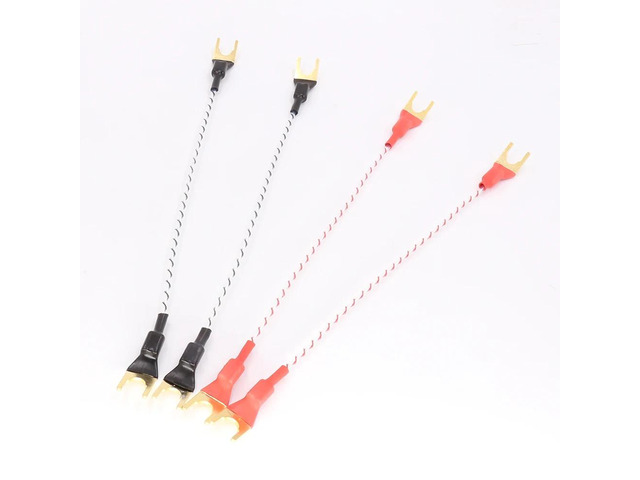 Hi-End audio Set/4pcs speaker cable jumper cable audio jumper cable audio speake