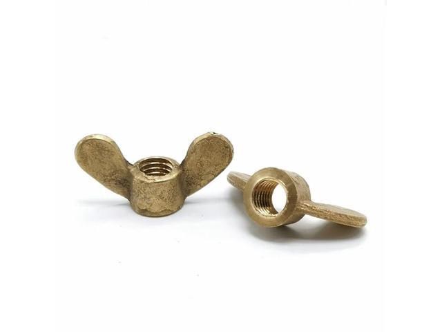 DIN315 Butterfly Nut Hand Tighten Wing Nuts Brass(M16 1pcs)
