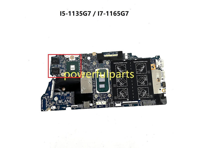 19860-1 Inspiron 7506 7306 5406 7706 Motherboard 08TN14 02VWCV With Graphic I5-1
