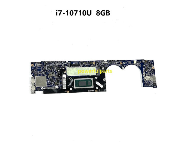 07G1Y1 XPS 13 7390 Motherboard EDP35 LA-H931P i7-10710U 8GB Ram