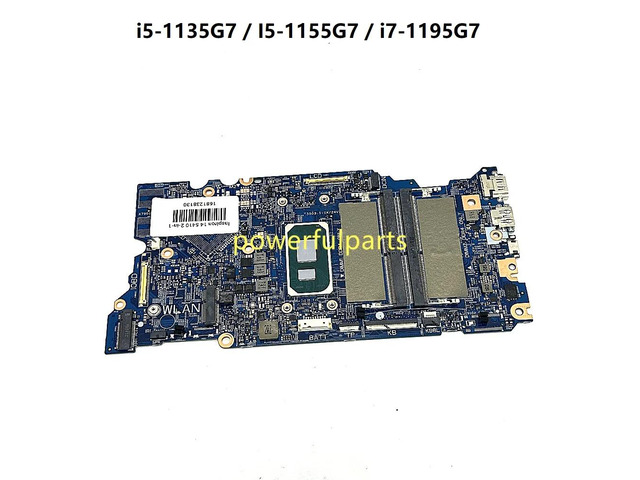 Inspiron 5410 2-in-1 Motherboard 203071-1 0HJ1G8 0PTG56 0TX40J i7-1195G7 11th Gen