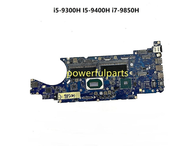 Latitude 5401 Laptop Motherboard LA-H171P 04N4MN 01N8Y9 039CRJ i7-9850H