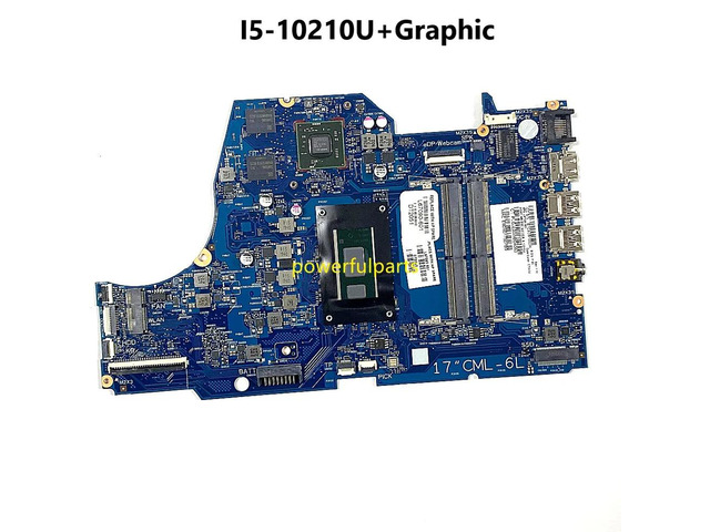 Pavilion 17-BY Motherboard i5-10210u + Graphic On-Board L67090-601 6050A3107701-