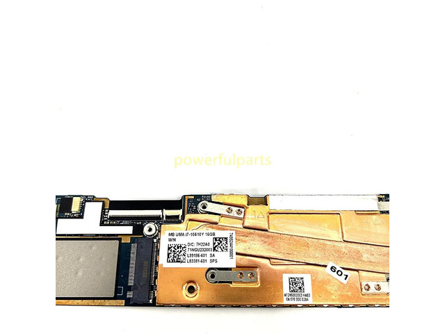 L83381-601 Motherboard LA-J611P I7-10510Y 16GB RAM