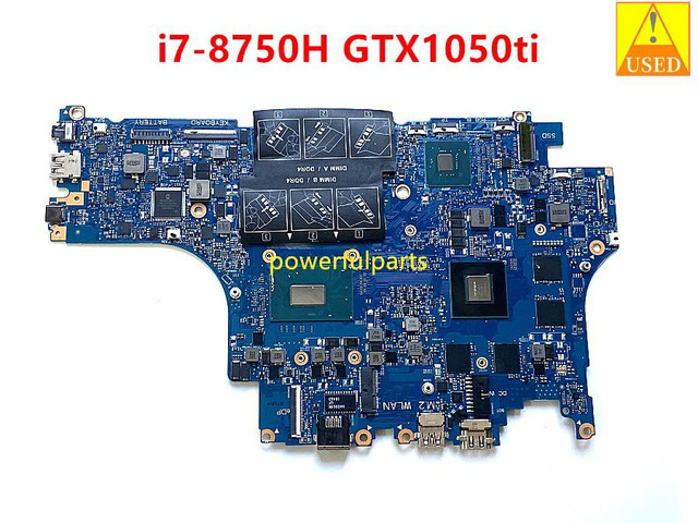 VULCAN17_N17P Mainboard G5 5590 7590 Laptop Motherboard With i7-8750H + gtx1050ti Graphic