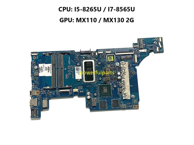 FPW50 LA-H323P Motherboard 15-DW 15S-DU 15-DU i7-8565 Graphic MX110 2G L51993-601 L51991-601