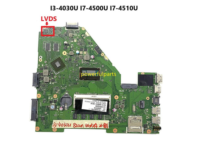 X550LN X550LD Motherboard For LVDS Screen i7-4500u 820M Graphic 4G RAM Rev.2.0
