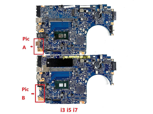 V130-15IKB V330-15IKB Laptop Motherboard 17807-3M 448.0DC04.003M Pic A i5-7200 4G Ram