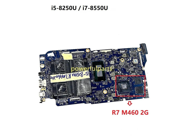 Inspiron 5370 Motherboard 0NTVF5 05F5VX ARMANI13 i7-8550U With Graphic
