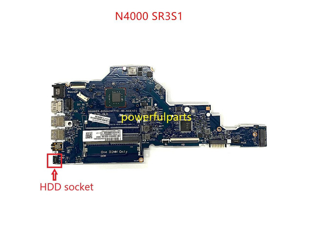 240 g7 14-DF 14-CK Motherboard Celeron N4000 In-built L23234-601 6050A2977701-MB-A03