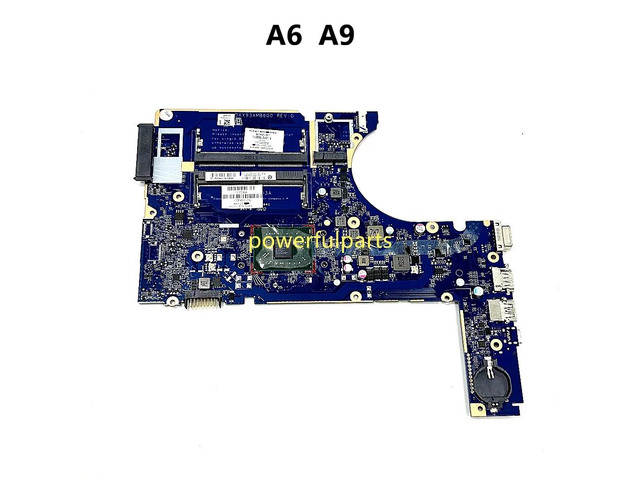 DAX93AMB6G0 Pavilion 455 G4 Motherboard 907357-601 907358-601 A9-9410 100%