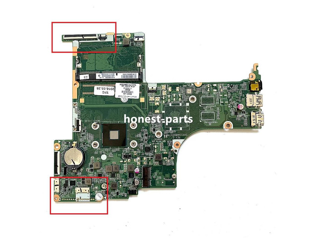 Pavilion 17-G Motherboard With N3700 809323-601 DAX13AMB6E0