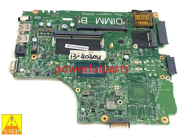 Latitude 3440 Motherboard 0RGV81 CN-0RGV81 13221-1 With i3-4030