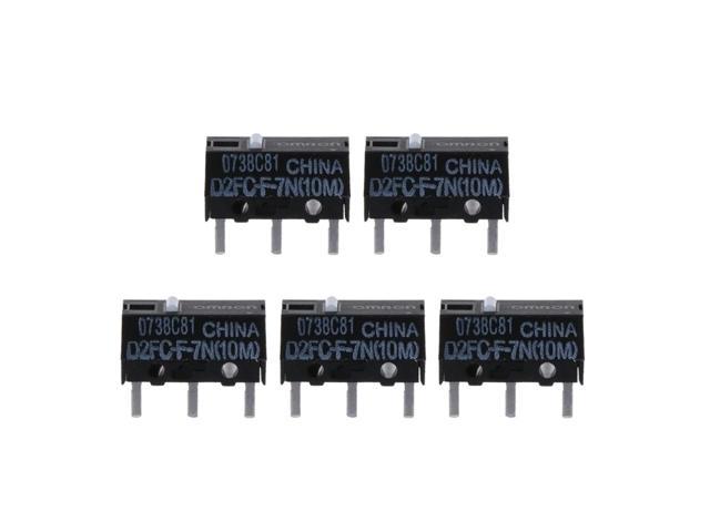 5Pcs Omron Mouse Micro Switch D2FC-F-7N (10M) for Logitech Microsoft Button