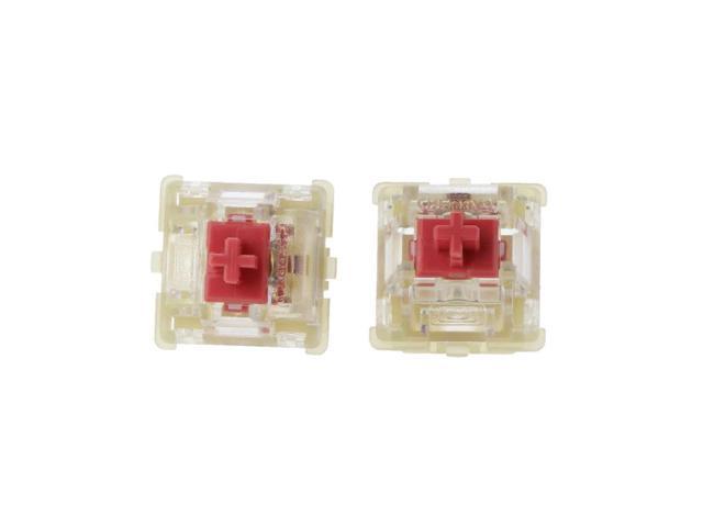 2Pcs Cherry MX RGB Silent Pink Red 3Pin Speed Silver Silent Switch For Mechanical Keyboard