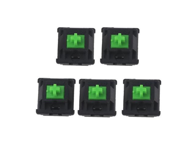 5Pcs Greetech Green Switches Axis for Razer Gaming Mechanical Keyboard for Cherry MX 3pin Switch