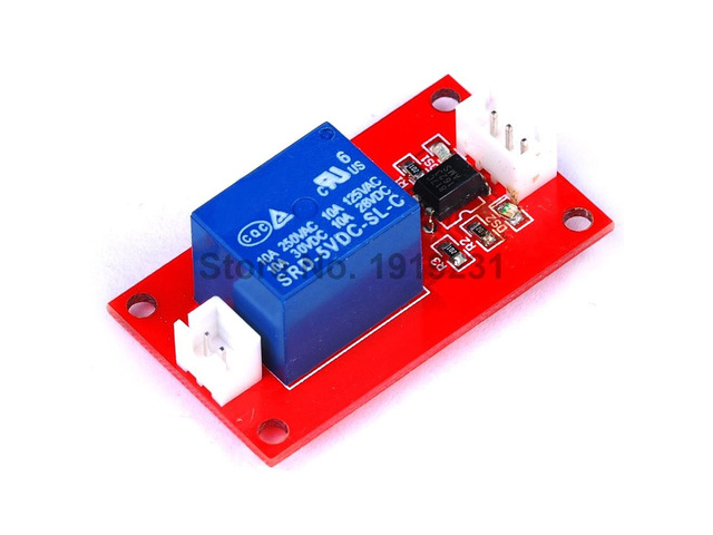 5V 1 Channel Relay Module Low Level Trigger with Optocoupler Relay Output 1 way Relay Module for Arduino