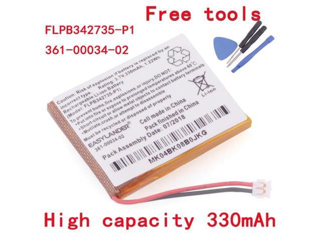 Easylander FLPB342735-P1 3.7V 330mAh Replacement Battery For Garmin fenix 3 fenix3 F3 fenix 3 HR GPS sports watch 361-00034-02