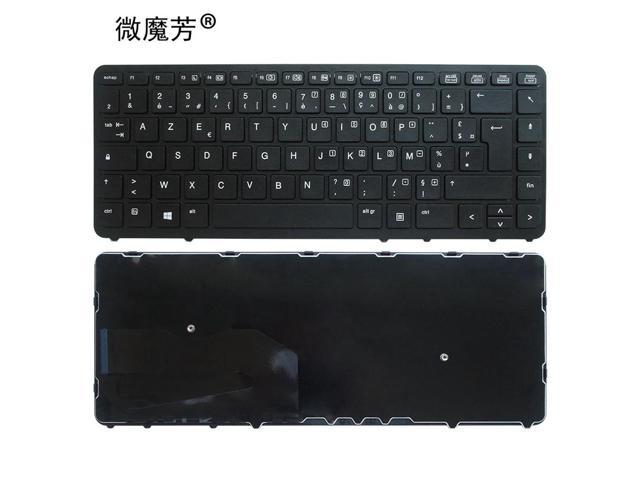 French Azerty Replacement Keyboard For HP Elitebook 840 G1 G2 850 G2 FR No backlight
