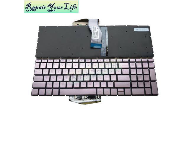 laptop keyboard for HP for ENVY X360 17-AK 15M 15-BP 15-BS 15-BW 250 G6 US with backlight Rose Gold 86950-XUA 933015-001