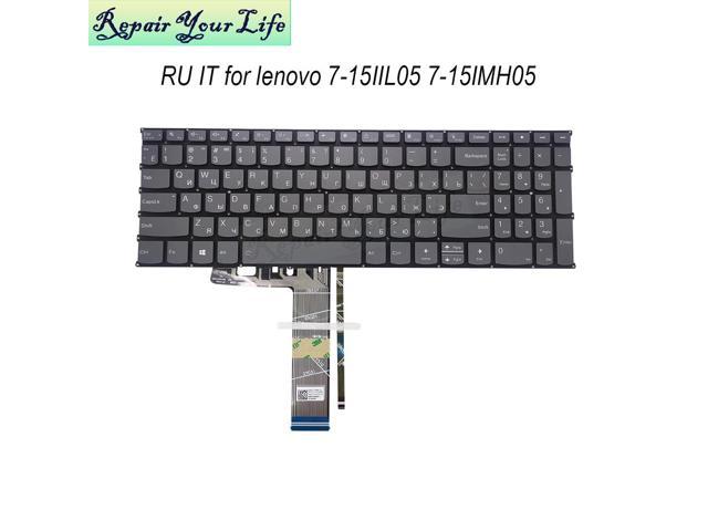 Italian Russian Keyboards Backlight laptop keyboard for Lenovo Ideapad Slim 7-15IMH05 7-15IIL05 7-15ITL05 Yoga SN21B40866 PR5SB