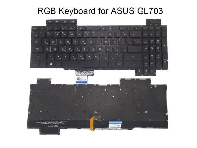RU RGB backlit keyboard for Asus ROG Strix GL703 GL703G GL703GS GL703GM Russian gaming keyboards color backlight V170146BS1