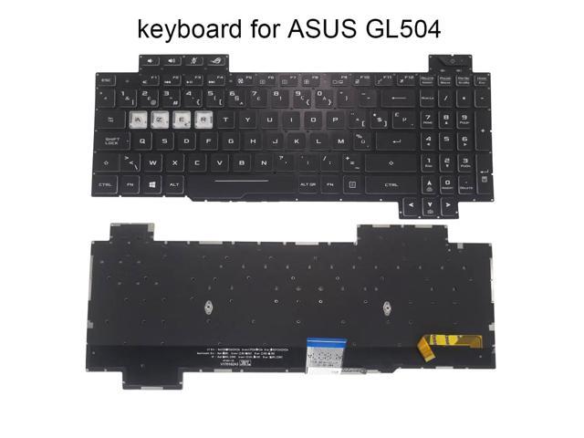 RGB Belgium backlit keyboard for Asus ROG Strix Scar GL504 GS GL504G GL504GW GL504GV GL504GM laptop KB color light 0KN1 571BE11