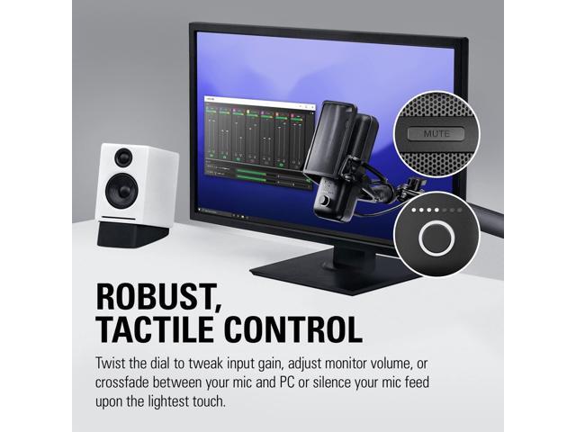 Elgato Wave:3 - Premium Studio Quality USB Condenser Microphone for Streaming, Podcast, Gaming and Home Office, Free Mixer Software, Sound Effect...
