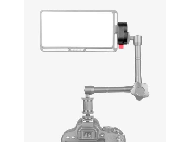 koolehaoda 1/4' Mini Quick Release Plate System for Tripod, Articulated Arm, Mount LCD Monitors, Magic Arm, LED Light