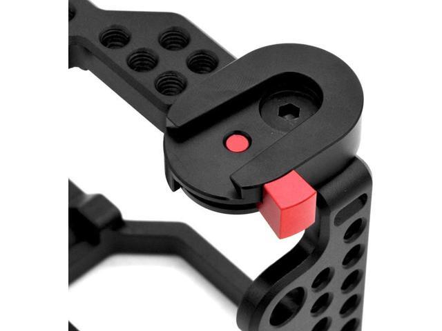 koolehaoda 1/4' Mini Quick Release Plate System for Tripod, Articulated Arm, Mount LCD Monitors, Magic Arm, LED Light