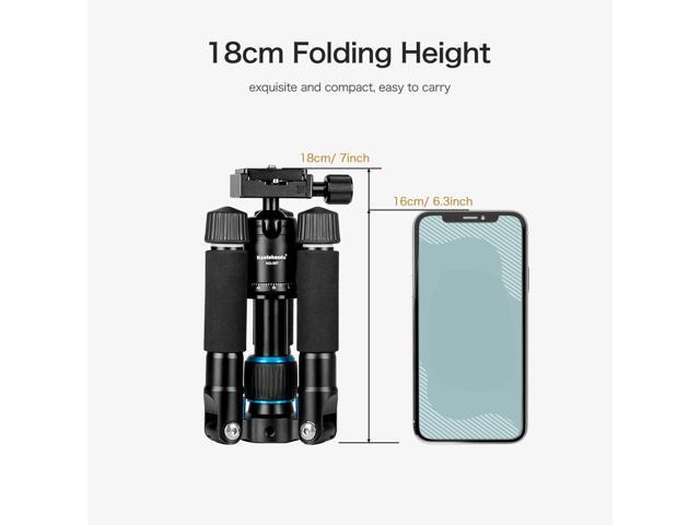 Koolehaoda Portable Mini Tripod Aluminum Alloy Tabletop Tripod Height 20 inch / 51cm with 360 Degree Ball Head and Bag for DSLR Camera, Video...