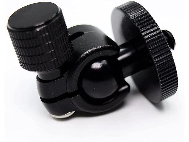 koolehaoda small Ballhead Camera Ball Head Tripod Mount and 1/4 to 3/8 Connector 1/4 to 3/8 Connector)