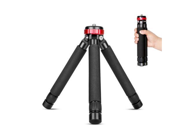 Koolehaoda Mini Camera Tripod Tabletop Tripod Max Height 33cm / 13 inch,with 1/4 and 3/8 Screw Mount and Function Leg Design, Max Load...