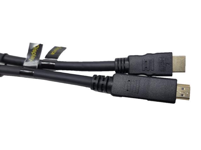 Micro Connectors 75 Feet High-Speed 4K HDMI 1.4 CL3 in-Wall Rated Active Cable (H2-75MAMA-AC)